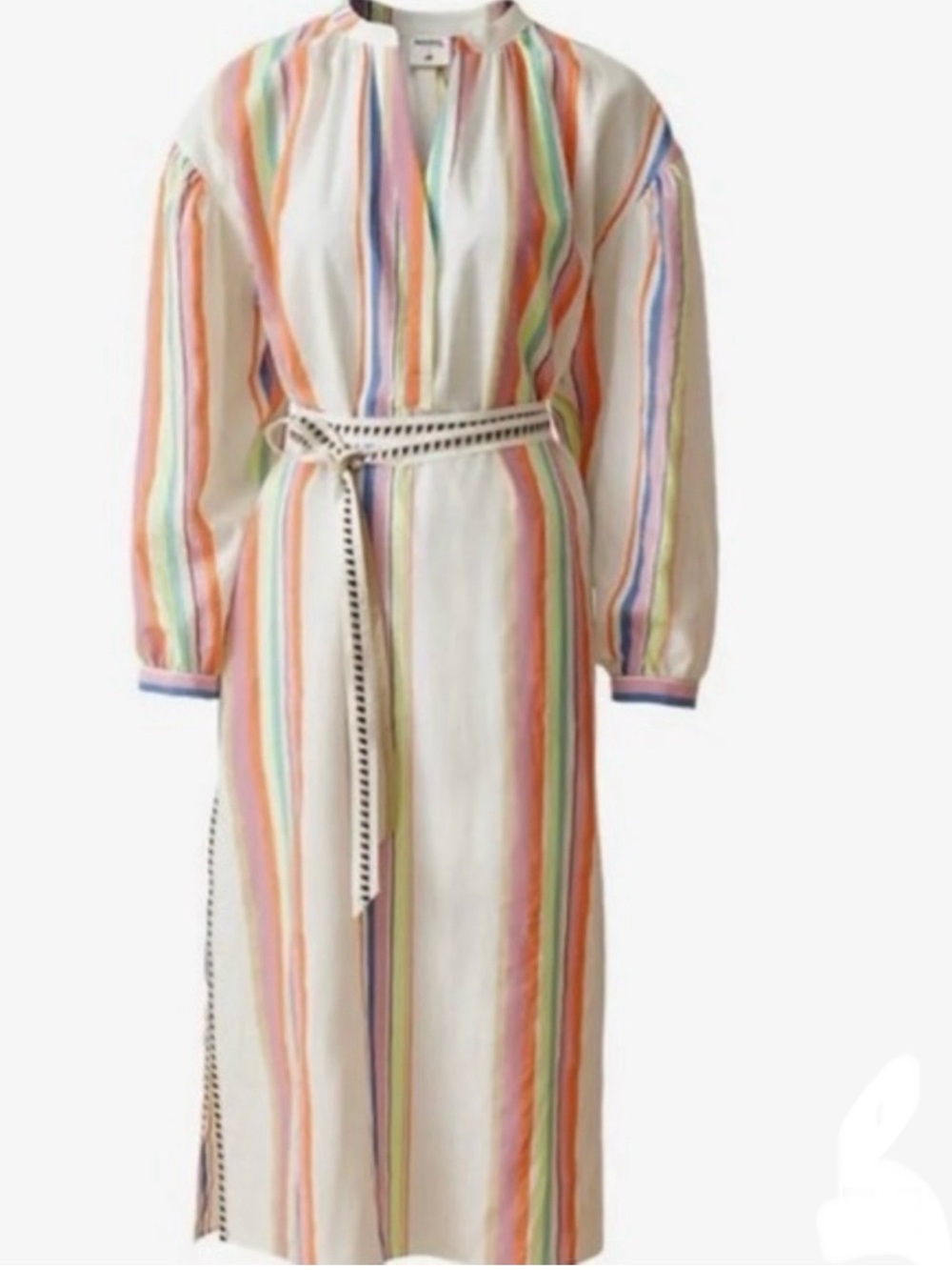 Lemlem Multicolor Striped Midi Dress